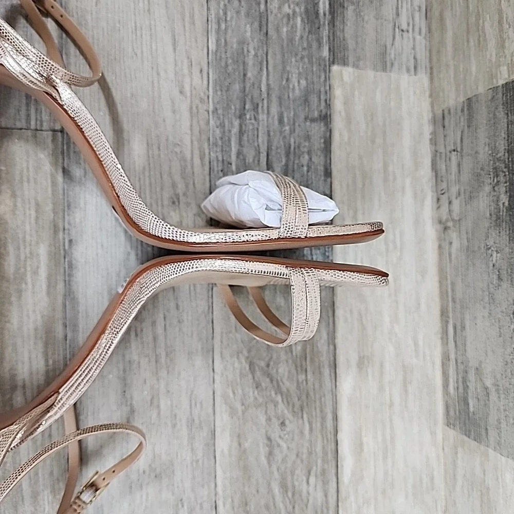 SCHUTZ Altina Leather Sandals Womens Sz 11 B Ankle Strap NEW‎ NWOB